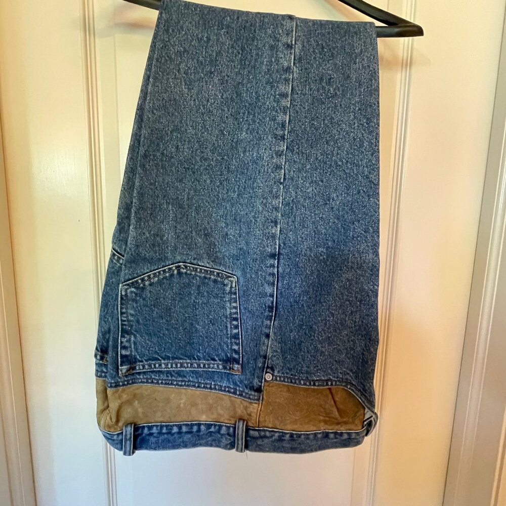 Mens Guess Jeans with Leather